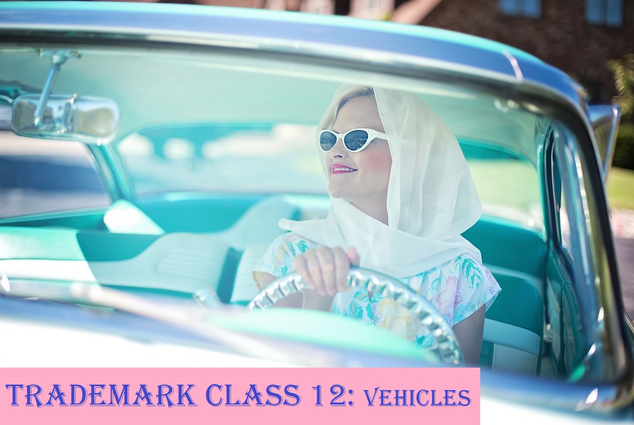 Trademark Class 12: Vehicles